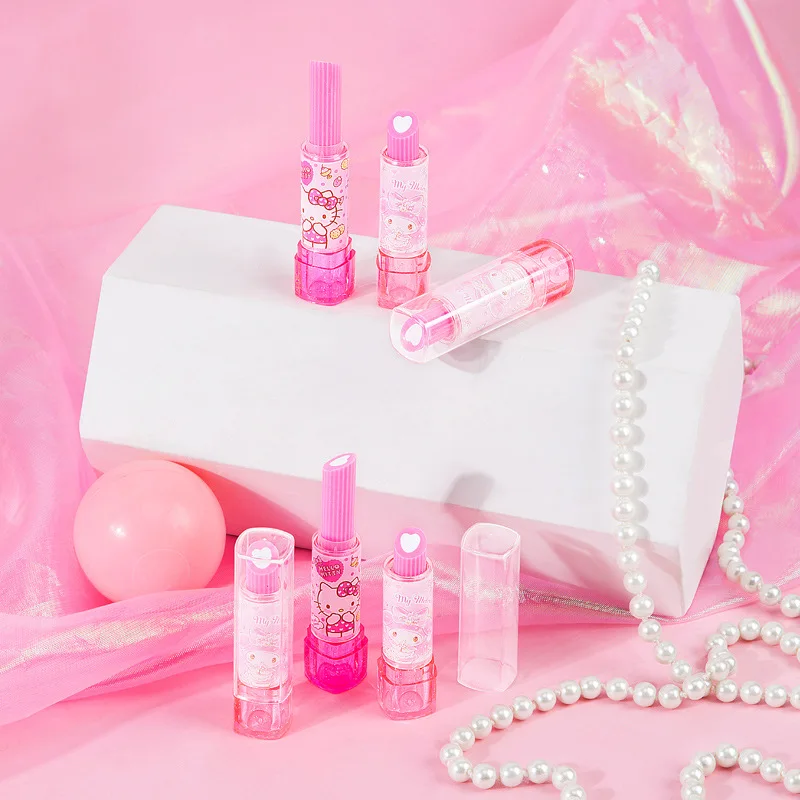 Cartoon Cat Lipstick Eraser Sweetheart Girl's Lipstick Shape TPR Rubber Cute Primary School Supplies Student Erasers for Kids
Cartoon Cat Lipstick Eraser Sweetheart Girl's Lipstick Shape TPR Rubber Cute Primary School Supplies Student Erasers for Kids