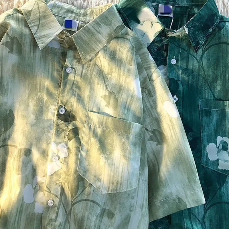 Deeptown Vintage Oversized Women's Blouses Cool Harajuku Beach Outing Fashion Shirt Short Sleeve Gothic Hawaiian Basic Summer
Deeptown Vintage Oversized Women's Blouses Cool Harajuku Beach Outing Fashion Shirt Short Sleeve Gothic Hawaiian Basic Summer