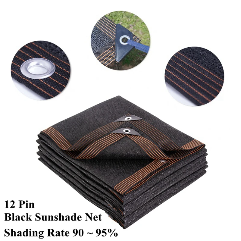 Black 12 Pin Thick Anti-UV HDPE Shading Net Greenhouse Succulent Plant Sunshade Net Outdoor Swimming Pool Cover Sun Shade Net
Black 12 Pin Thick Anti-UV HDPE Shading Net Greenhouse Succulent Plant Sunshade Net Outdoor Swimming Pool Cover Sun Shade Net