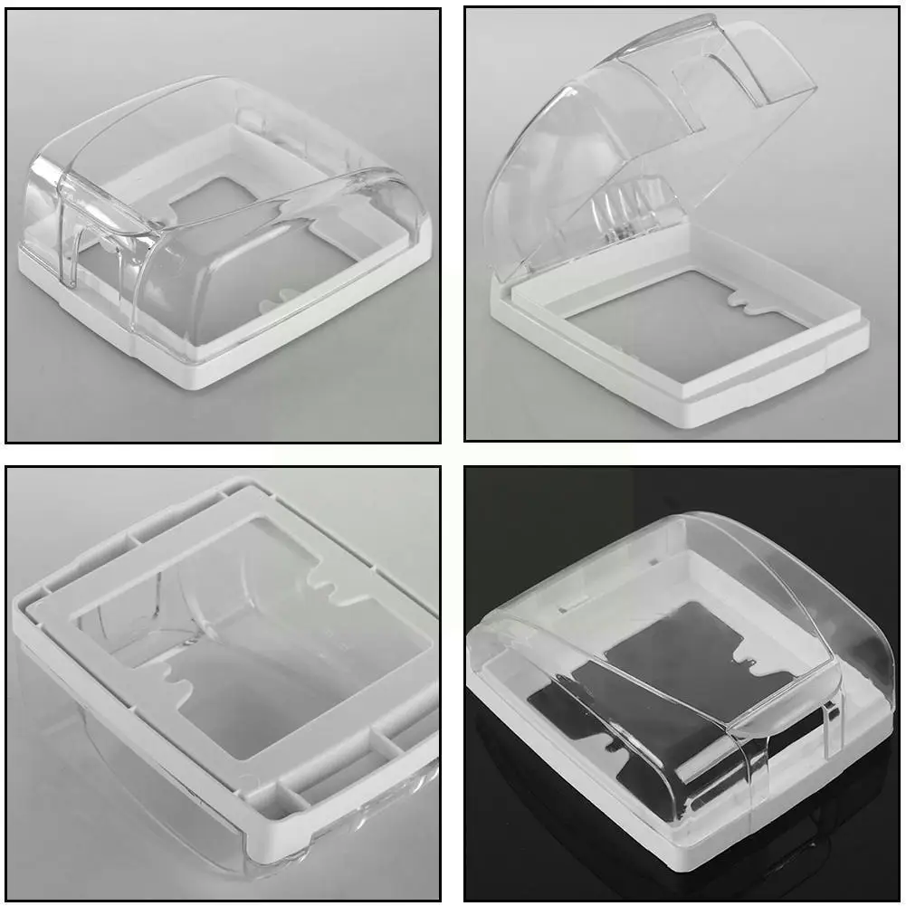 Plastic Wall Switch Waterproof Cover Box Wall Light Doorbell Qulaity Clear Cap Cover Bathroom Flip High Kitchen Panel Socke E2t2
Plastic Wall Switch Waterproof Cover Box Wall Light Doorbell Qulaity Clear Cap Cover Bathroom Flip High Kitchen Panel Socke E2t2