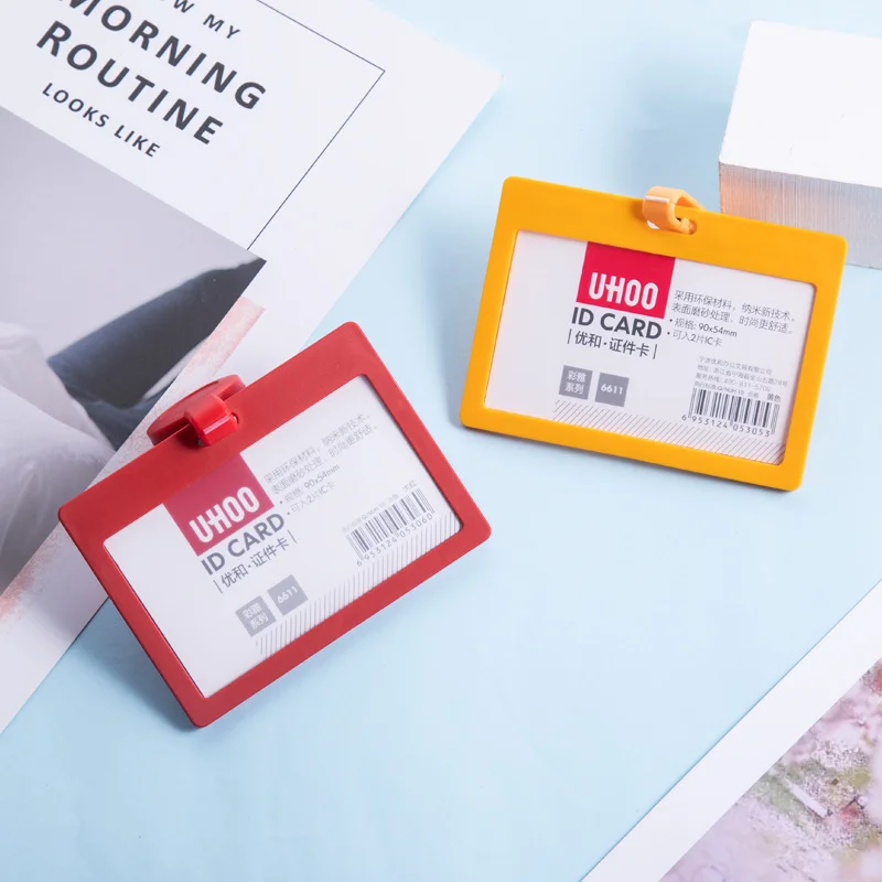 Candy Color Employe's Work Pass Card Holder Staff Workers ID Tag Name Badge Holder Pass Access Card Sleeve Holder Cover Case
Candy Color Employe's Work Pass Card Holder Staff Workers ID Tag Name Badge Holder Pass Access Card Sleeve Holder Cover Case