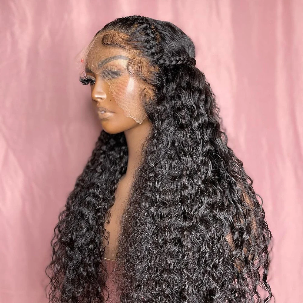 13x6 Deep Wave Hd Lace Frontal Wig Full Curly Human Hair Wigs for Women 250 Density 13x4 30 40 Inch Water Wave Lace Front Wig
13x6 Deep Wave Hd Lace Frontal Wig Full Curly Human Hair Wigs for Women 250 Density 13x4 30 40 Inch Water Wave Lace Front Wig