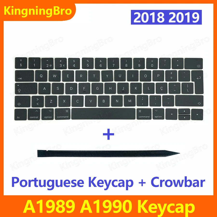 New Portuguese Keyboard Keys Keycap Keycaps For Macbook Pro Retina 13" A1989 15" A1990 Key Cap 2018 2019 Year
New Portuguese Keyboard Keys Keycap Keycaps For Macbook Pro Retina 13" A1989 15" A1990 Key Cap 2018 2019 Year