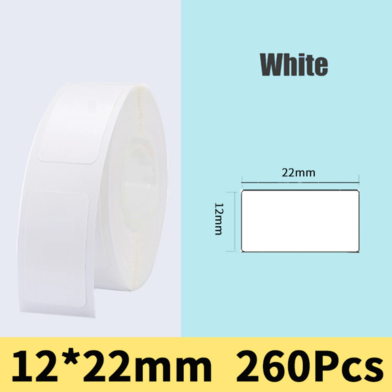 Thermal Labels Printer 12×22mm/12×40mm/15×50mm White Sticker Paper With Self-Adhesive For D11/D110 Label Maker
Thermal Labels Printer 12×22mm/12×40mm/15×50mm White Sticker Paper With Self-Adhesive For D11/D110 Label Maker
