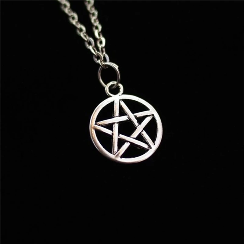 Pentagram Necklace, Pentagram Choker, Pentacle Necklace, Pentagram Pendant Necklace, Wiccan Clothing, Wiccan Jewelry
Pentagram Necklace, Pentagram Choker, Pentacle Necklace, Pentagram Pendant Necklace, Wiccan Clothing, Wiccan Jewelry