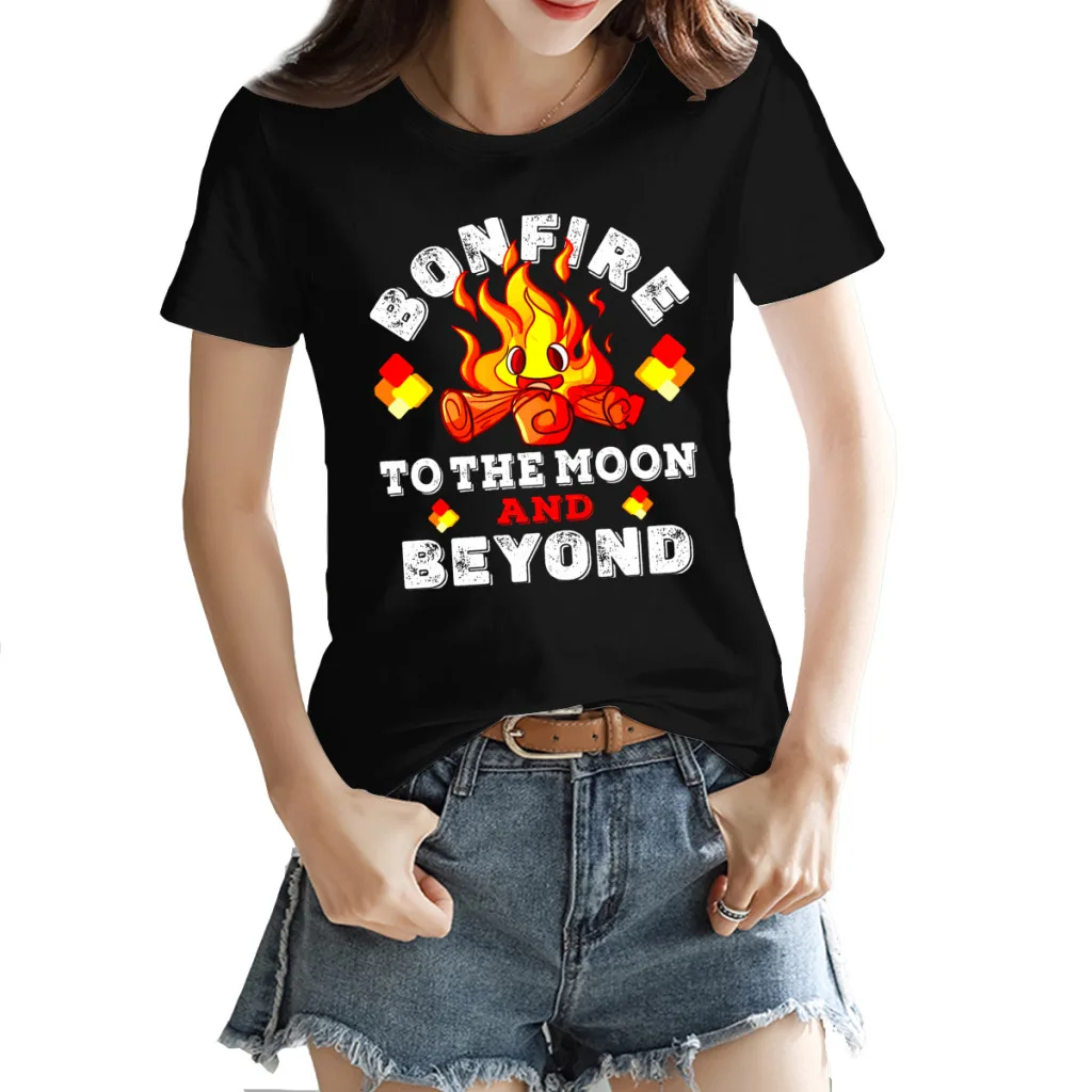 Bonfire Coin To The Moon and Beyond For Bonfire Crypto Women's T-shirt Funny Graphic Black Humor Graphic Tees Tops European Size
Bonfire Coin To The Moon and Beyond For Bonfire Crypto Women's T-shirt Funny Graphic Black Humor Graphic Tees Tops European Size