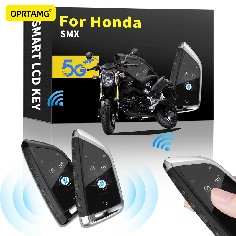 Умный пульт дистанционного управления для мотоцикла Honda SMX 2000-2022 с одной кнопкой и ЖК-дисплеем
Умный пульт дистанционного управления для мотоцикла Honda SMX 2000-2022 с одной кнопкой и ЖК-дисплеем