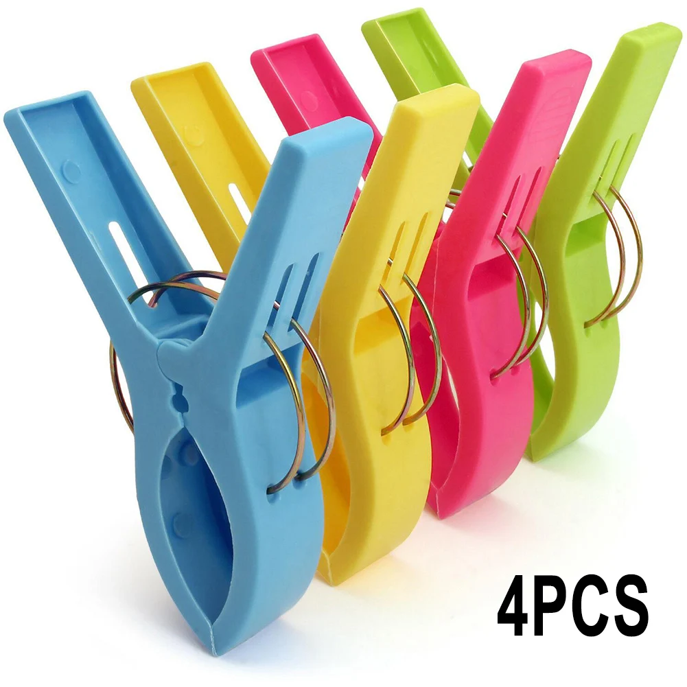 4/8/12PCS Large Colour Plastic Clips Home Towel Clothes Pegs Clothespin Quilt Sunbed Sheet Socks Underwear Drying Rack Holder
4/8/12PCS Large Colour Plastic Clips Home Towel Clothes Pegs Clothespin Quilt Sunbed Sheet Socks Underwear Drying Rack Holder