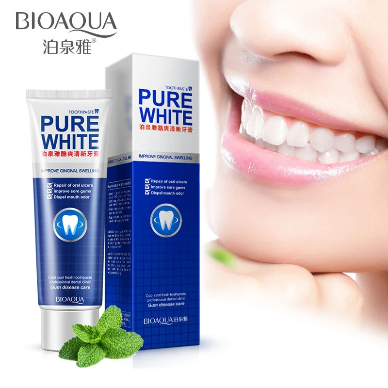 Herbal Mint Toothpaste Fresh Breath Improve Oral Improve Bleeding Gums Remove Stain Antibacterial Allergic Tooth Paste 120g
Herbal Mint Toothpaste Fresh Breath Improve Oral Improve Bleeding Gums Remove Stain Antibacterial Allergic Tooth Paste 120g