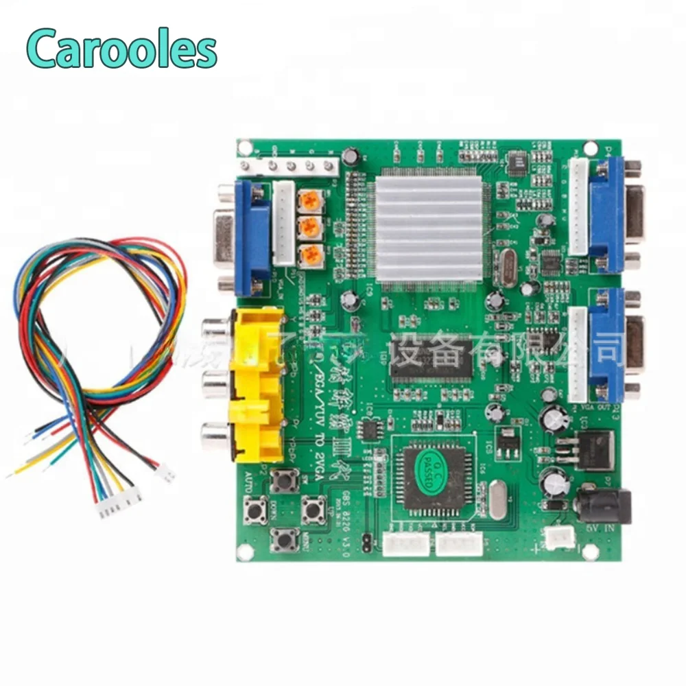 GBS-8220EGA/CGA в VGA плата преобразования с низким разрешением в Высокое разрешение HD Jieba двойная карта преобразования выхода 
GBS-8220EGA/CGA в VGA плата преобразования с низким разрешением в Высокое разрешение HD Jieba двойная карта преобразования выхода