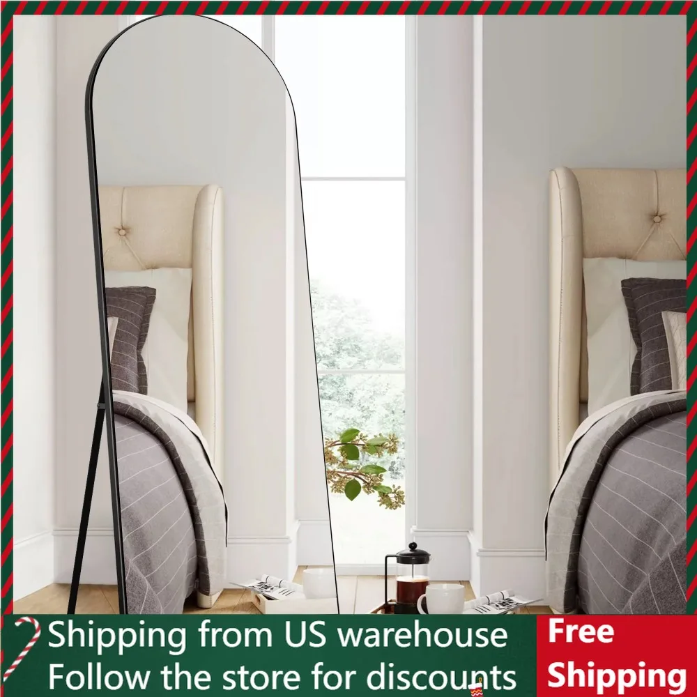 22\" x 65\" Floor Mirror Modern Arch Mirror Large Mirror Full Length Mirror for Dressing Room Bedroom Living Room Black
22\" x 65\" Floor Mirror Modern Arch Mirror Large Mirror Full Length Mirror for Dressing Room Bedroom Living Room Black