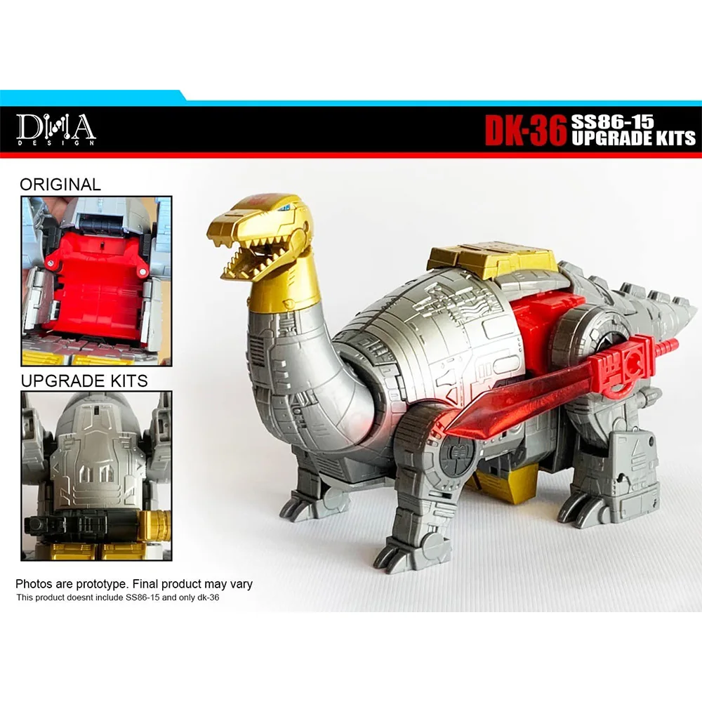 【In Stock】DNA DK-36 Upgrade Kits for SS86-15 Sludge Accessories Parts 3rd Party Transformation PVC Plastic Toys Model Kit
【In Stock】DNA DK-36 Upgrade Kits for SS86-15 Sludge Accessories Parts 3rd Party Transformation PVC Plastic Toys Model Kit