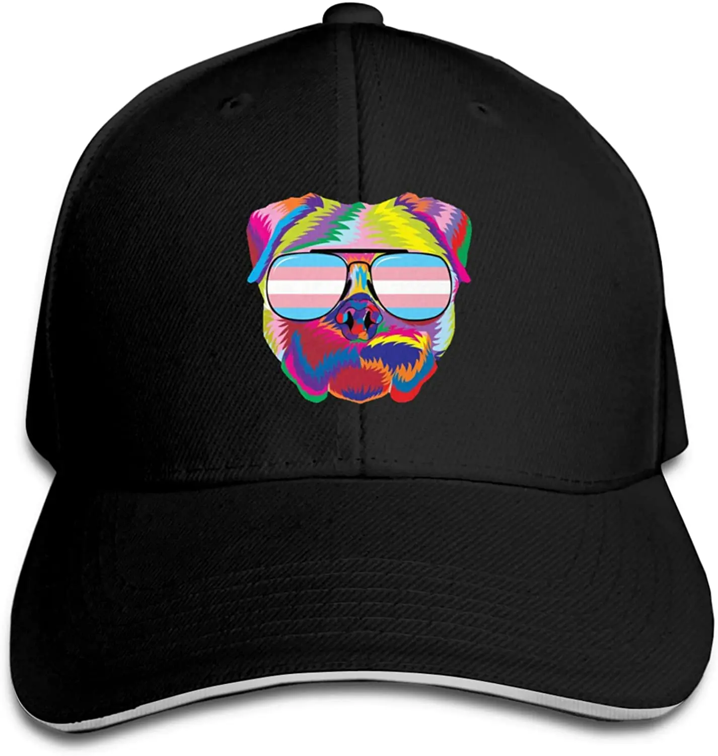Unisex LGBT Pride Transgender Psychedelic Pug Dog Baseball Cap Adjustable Hat Sandwich Cap Hip Hop Hats
Unisex LGBT Pride Transgender Psychedelic Pug Dog Baseball Cap Adjustable Hat Sandwich Cap Hip Hop Hats