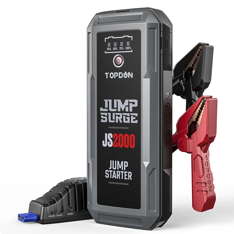 TOPDON JumpSurge2000 Emergency Car Power Bank Jump Starter Battery Portable 2000A
TOPDON JumpSurge2000 Emergency Car Power Bank Jump Starter Battery Portable 2000A