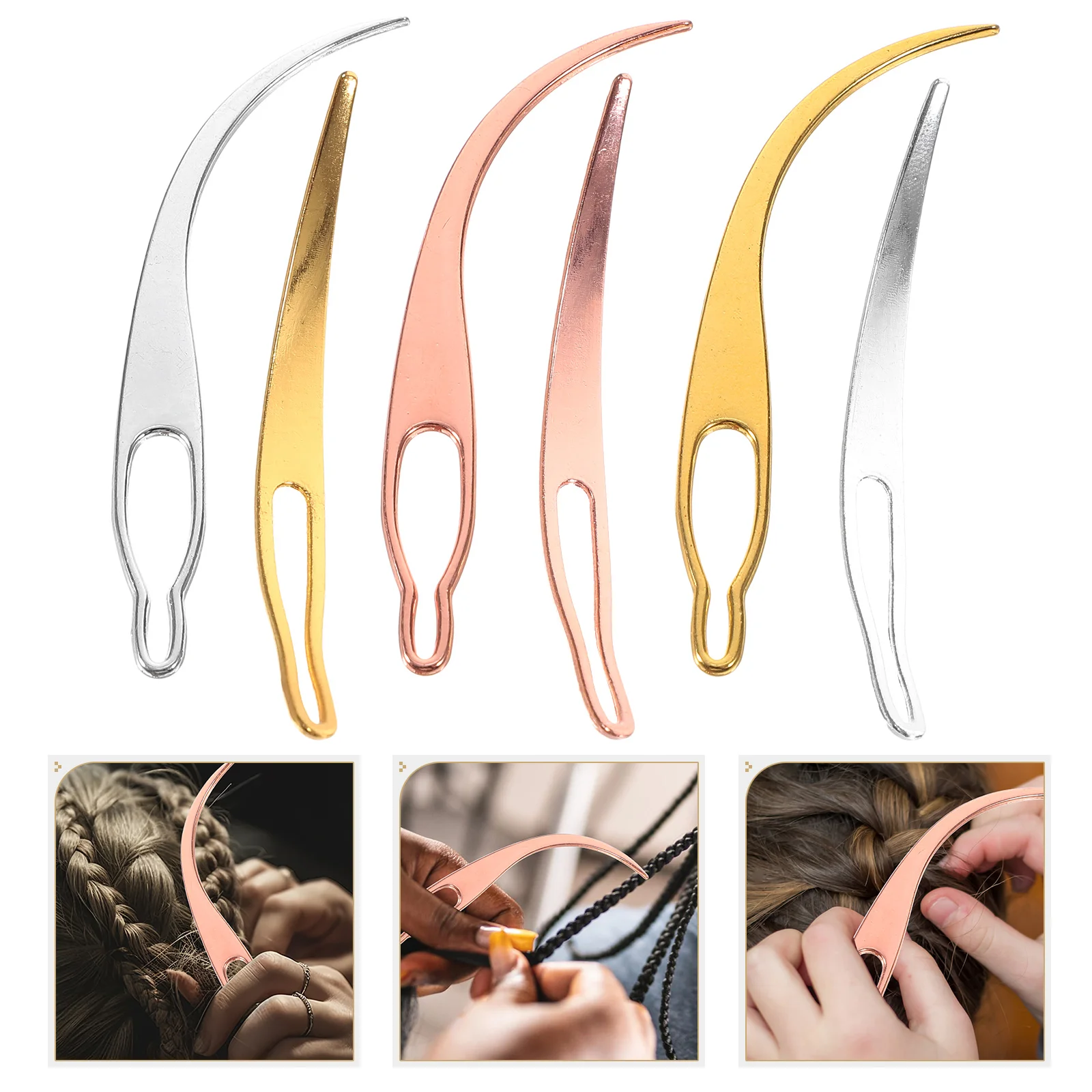 6pcs Dreadlocks Tools Interlocking Tool Dread Locking Tool Hair Locking Tool 
6pcs Dreadlocks Tools Interlocking Tool Dread Locking Tool Hair Locking Tool