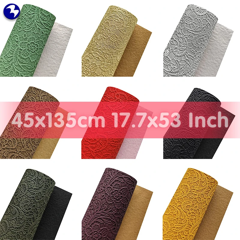 45cmx135cm Black Faux Leather Roll Vintage Flower Textured Synthetic Crafts Fabric for Bags Wallets Making DIY Handmade Material
45cmx135cm Black Faux Leather Roll Vintage Flower Textured Synthetic Crafts Fabric for Bags Wallets Making DIY Handmade Material