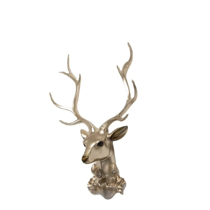 Three-dimensional Art Wall Decoration Living Room Dining Room Background Wall Pendant Deer Head Wall Hanging Lucky
Three-dimensional Art Wall Decoration Living Room Dining Room Background Wall Pendant Deer Head Wall Hanging Lucky