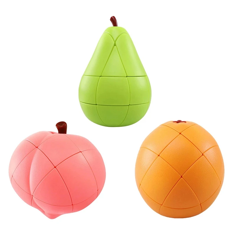 Puzzle Fruit Peach Orange Pear Lemon Special Cute Shape Toys Square Professional Educational Cubo Magico Toys
Puzzle Fruit Peach Orange Pear Lemon Special Cute Shape Toys Square Professional Educational Cubo Magico Toys