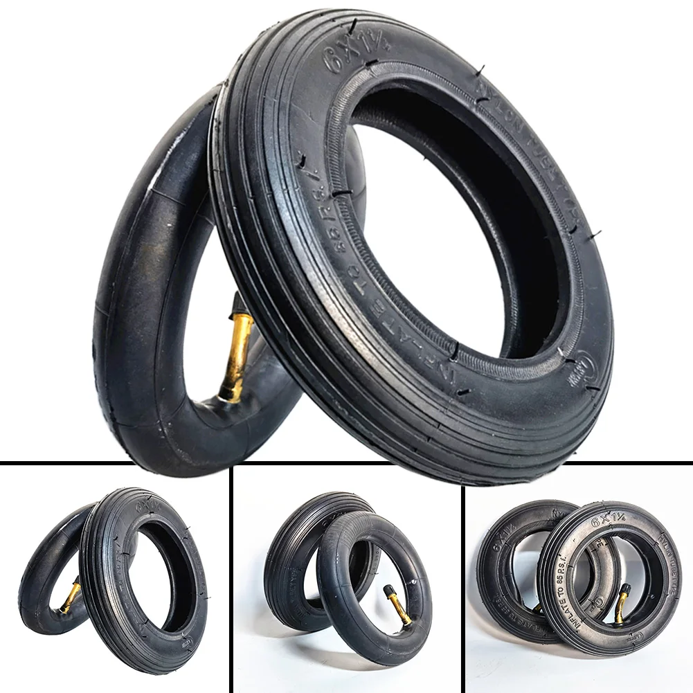 6 Inch 6X1 1/4 Inner Tube&Tire For Folding Bicycle Electric Scooter Wheelchair Solid Tire Replacement Accessories
6 Inch 6X1 1/4 Inner Tube&Tire For Folding Bicycle Electric Scooter Wheelchair Solid Tire Replacement Accessories