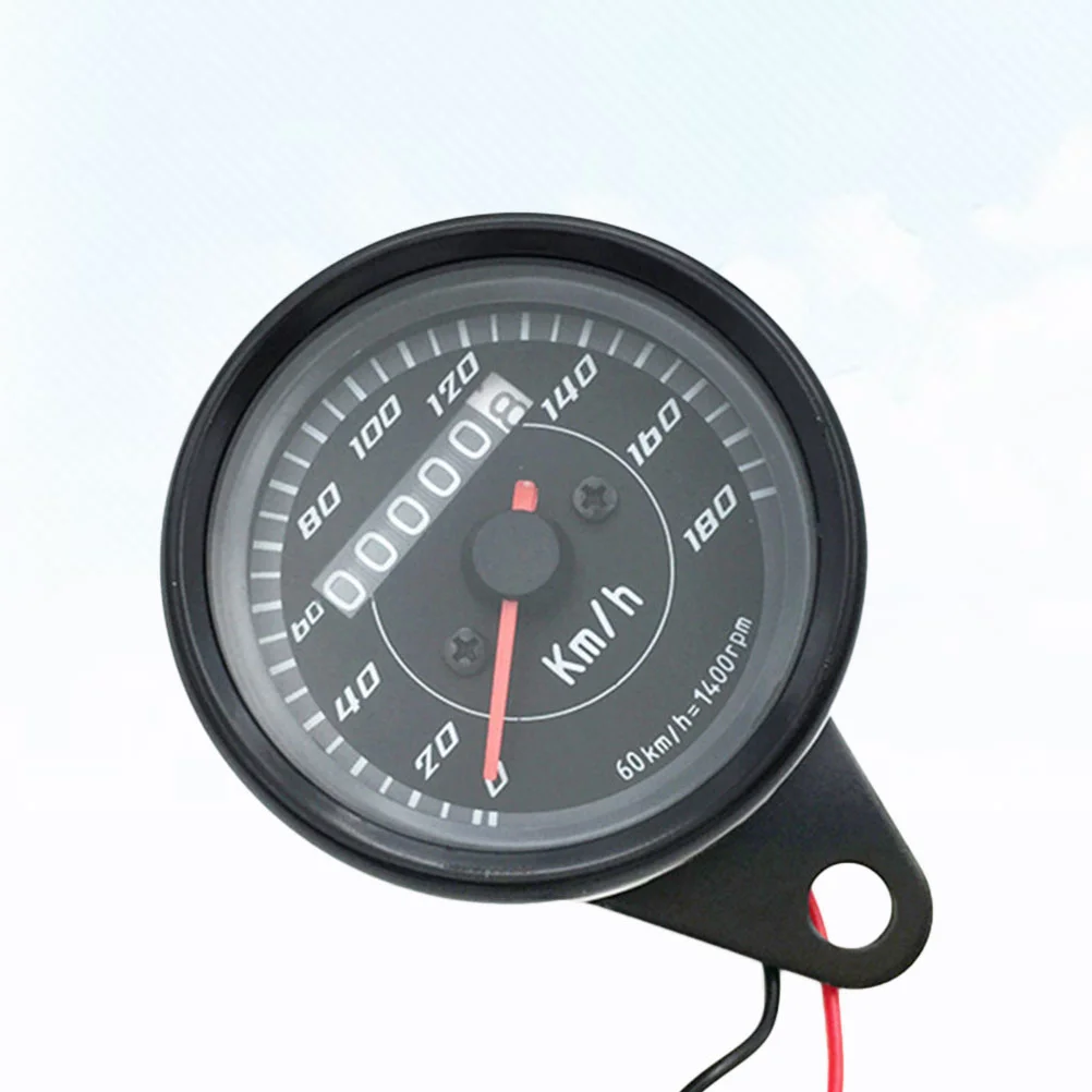Full Metal Shell Black Motorcycle Retro Modified Universal Single Meter Odometer Instrument Code Table
Full Metal Shell Black Motorcycle Retro Modified Universal Single Meter Odometer Instrument Code Table