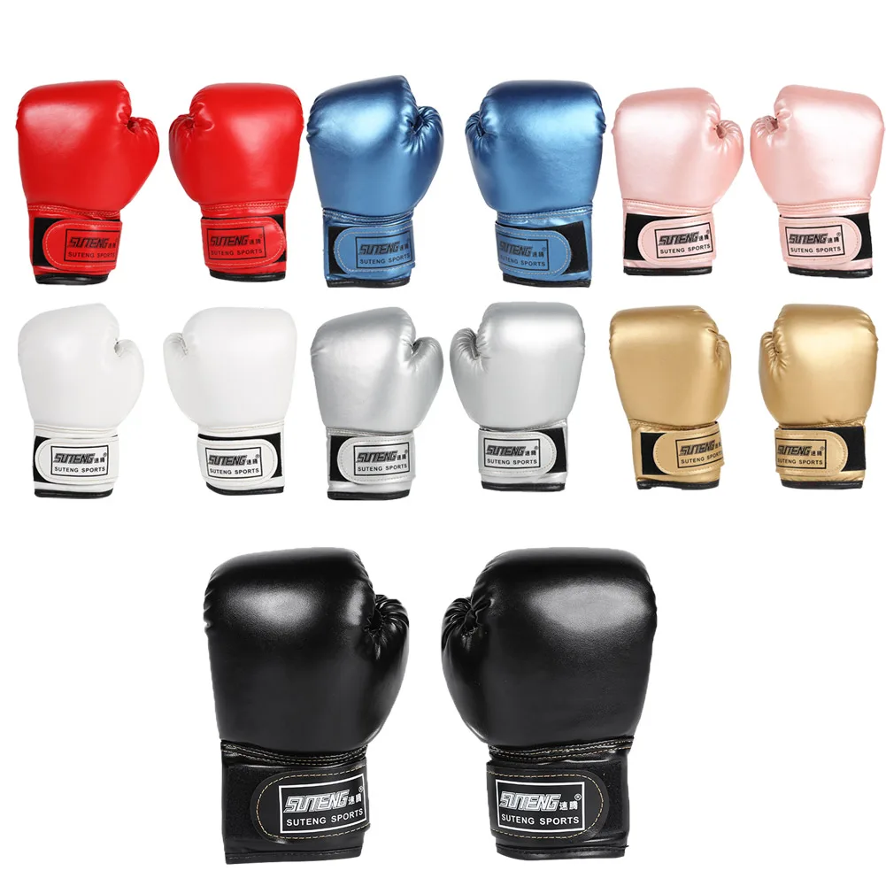 1 Pair Kid Adult Professional Boxing Training Fighting Glove PU Leather Breathable Muay Thai Sparring Punching Karate Kickboxing
1 Pair Kid Adult Professional Boxing Training Fighting Glove PU Leather Breathable Muay Thai Sparring Punching Karate Kickboxing