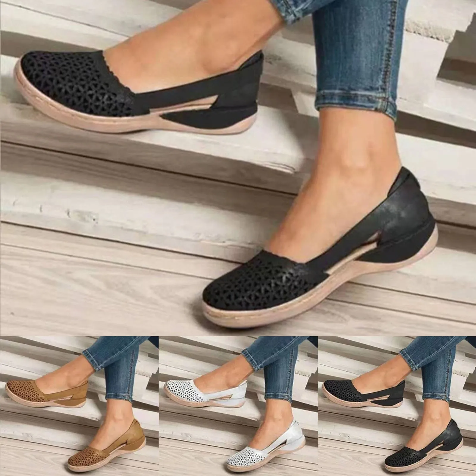 Summer Women Sandals Wedges Orthopedic Hollow Out Ladies Casual Shoes Slip on Vintage Female Sandals Females Sandals
Summer Women Sandals Wedges Orthopedic Hollow Out Ladies Casual Shoes Slip on Vintage Female Sandals Females Sandals