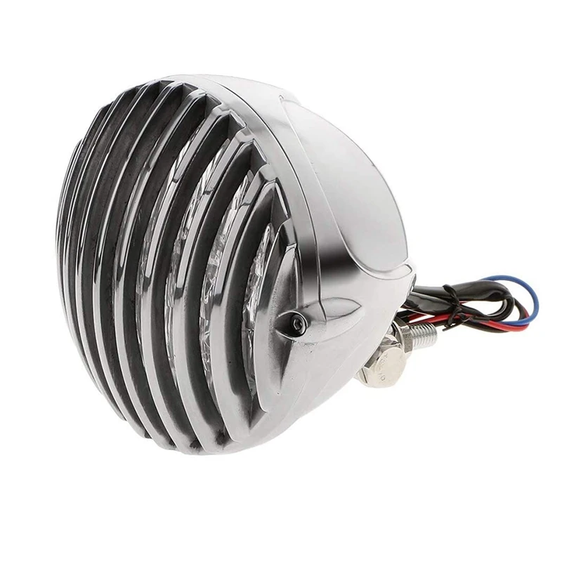 Motorcycle Front Headlight with Grill Cover Housing Motorcycle Headlight Grill Motorcycle Light for Prince
Motorcycle Front Headlight with Grill Cover Housing Motorcycle Headlight Grill Motorcycle Light for Prince
