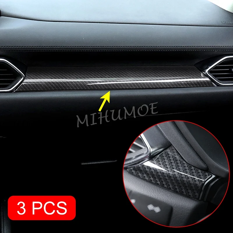 LHD Carbon Fiber Interior Dashboard Cover Strip Trim For Mazda CX-5 KF 2017 2018 2019 2020 2021 2022 2023
LHD Carbon Fiber Interior Dashboard Cover Strip Trim For Mazda CX-5 KF 2017 2018 2019 2020 2021 2022 2023