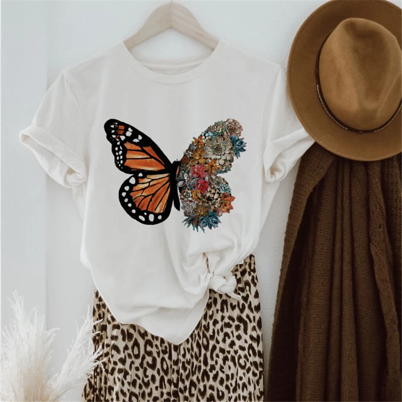 Fashion Women Butterfly Funny Cute Printing Clothing Cartoon Womens Female Graphic T Shirt T-Shirt Tee Shirt Tees T-shirts
Fashion Women Butterfly Funny Cute Printing Clothing Cartoon Womens Female Graphic T Shirt T-Shirt Tee Shirt Tees T-shirts