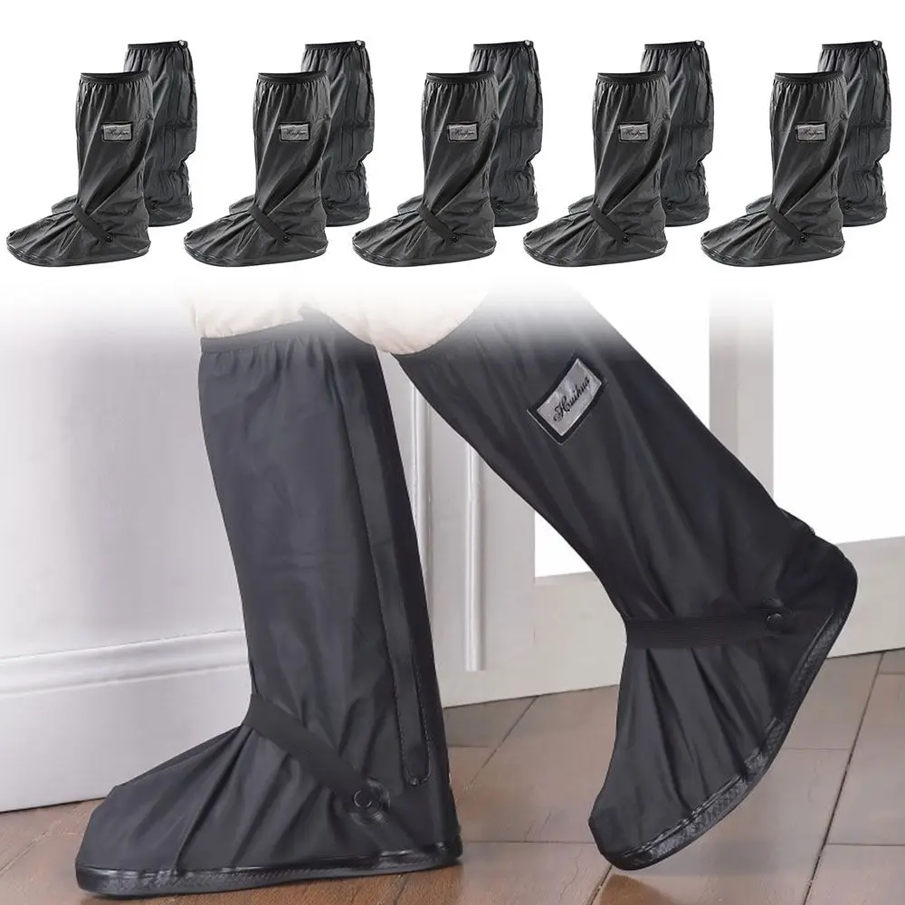 1 pair Folding Non-slip Thickened Rainproof Scooter Rain Boots Footwear cover Motorcycle Shoe Covers High Tube
1 pair Folding Non-slip Thickened Rainproof Scooter Rain Boots Footwear cover Motorcycle Shoe Covers High Tube