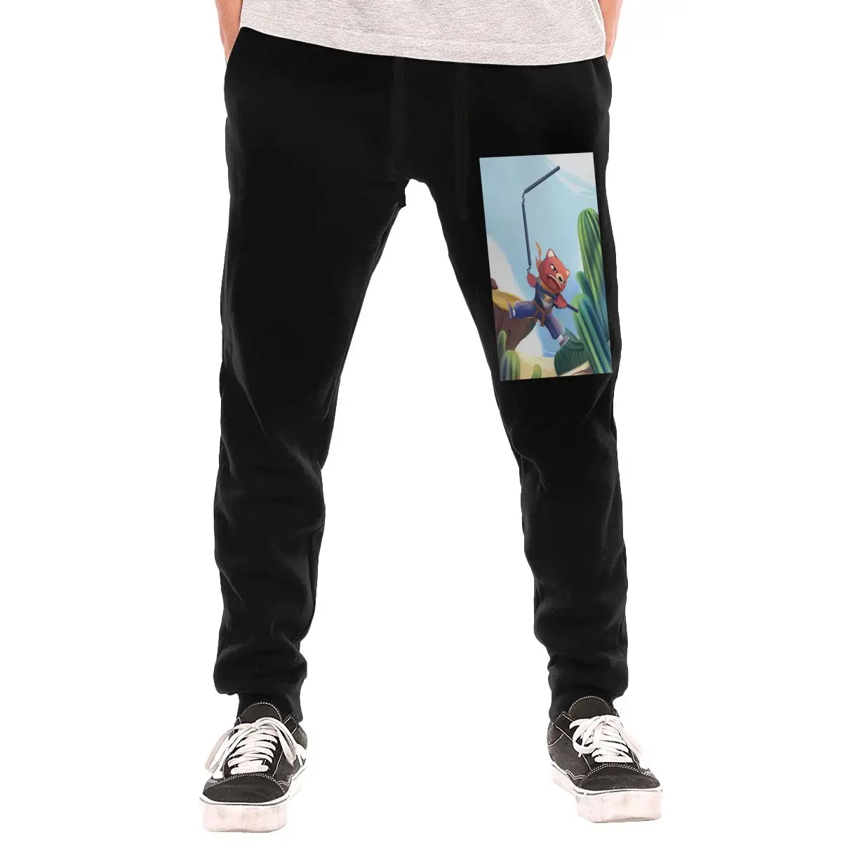 Осенне-зимние мужские спортивные штаны с маленьким принтом, удобные и теплые, подходят для повседневной носки