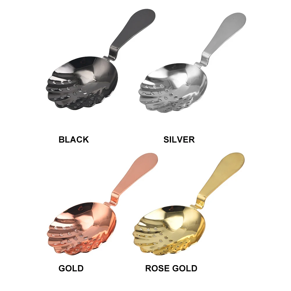 Shell Shaped Julep Cocktail Strainer Stainless Steel Bar Strainer Spoon Cocktail Mixing Bar Tools Ice Strainer Bartender Tools
Shell Shaped Julep Cocktail Strainer Stainless Steel Bar Strainer Spoon Cocktail Mixing Bar Tools Ice Strainer Bartender Tools