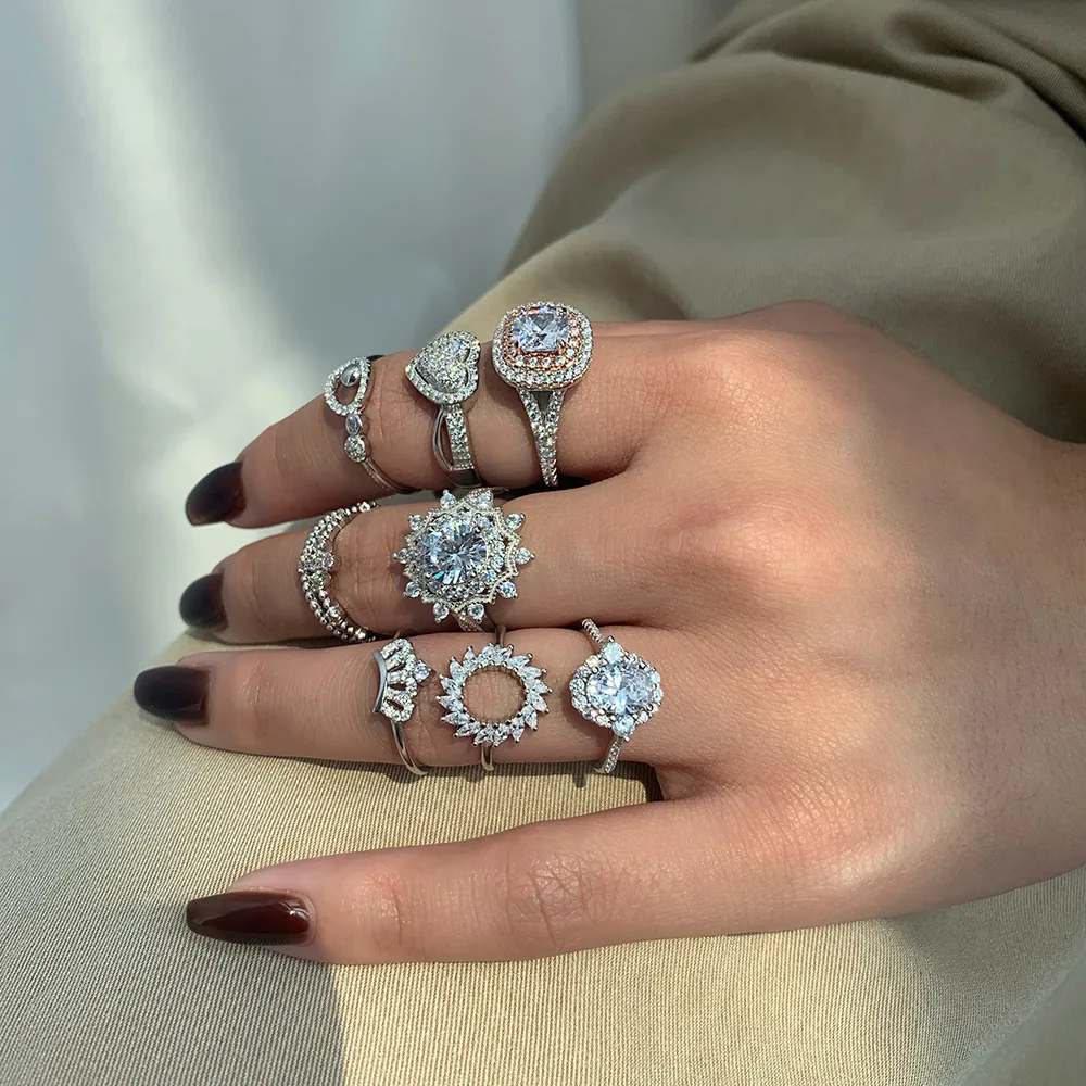 Handmade Lab Diamond Ring 100% Real 925 sterling silver Party Wedding band Rings for Women Men Engagement Promise Jewelry Gift
Handmade Lab Diamond Ring 100% Real 925 sterling silver Party Wedding band Rings for Women Men Engagement Promise Jewelry Gift