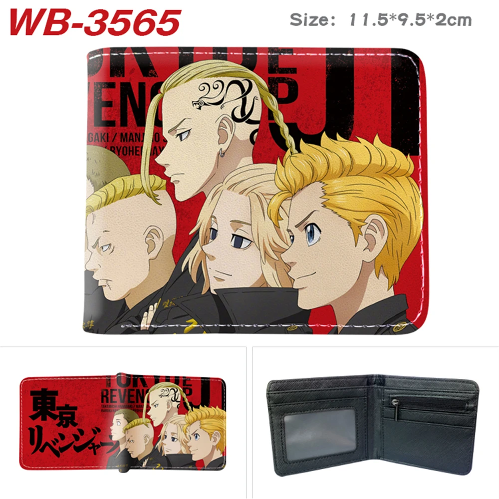 Anime Tokyo Revengers Pu Wallet Bifold Coin Pocket Photo Credit Card Holder Teenager Boy Girl Casual Cartoon Cosplay Purses Gift 
Anime Tokyo Revengers Pu Wallet Bifold Coin Pocket Photo Credit Card Holder Teenager Boy Girl Casual Cartoon Cosplay Purses Gift