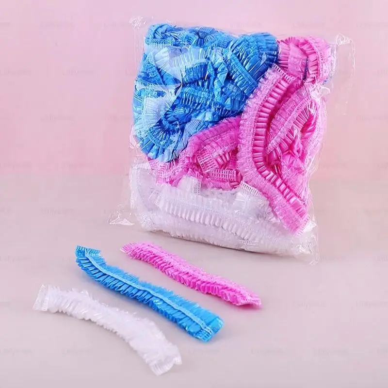 50/100 PCS Disposable Shower Caps Pleated Anti Dust Hat Women Men Bath Caps for Spa Hair Salon Beauty Accessories bathroom cap
50/100 PCS Disposable Shower Caps Pleated Anti Dust Hat Women Men Bath Caps for Spa Hair Salon Beauty Accessories bathroom cap