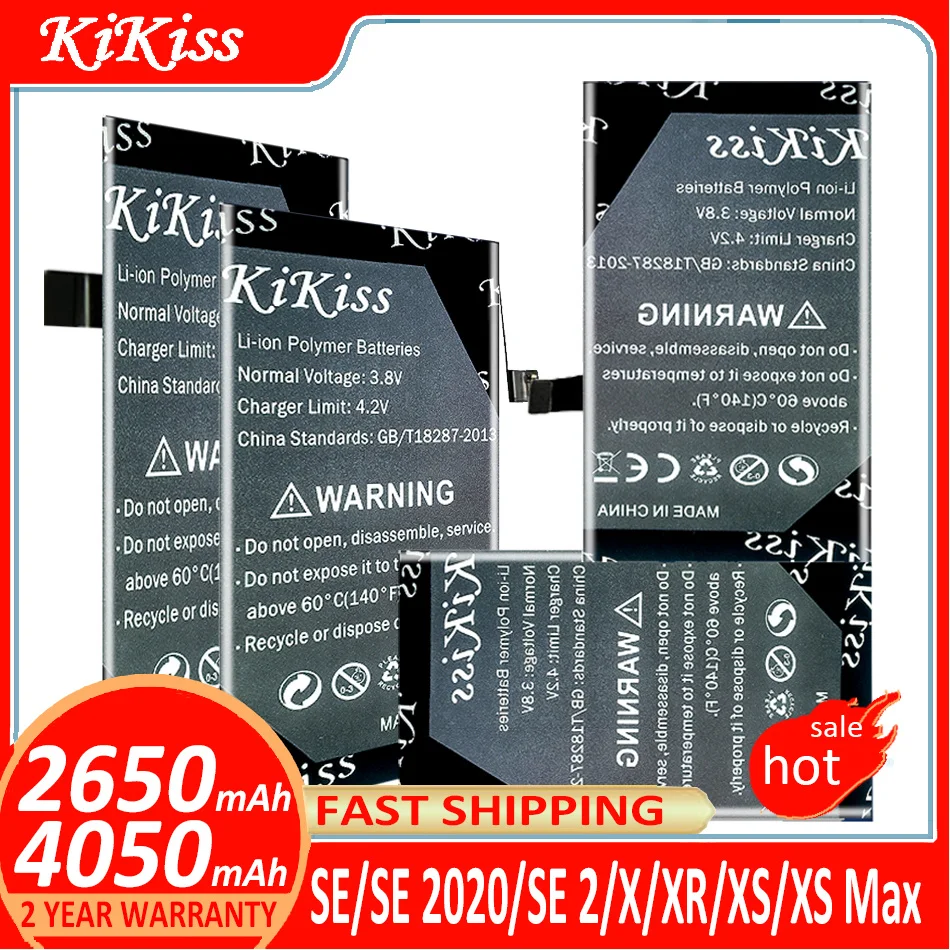 Аккумулятор KiKiss для iPhone SE/SE 2020/SE 2 SE2 SE2020 X XR XS/XS Max XSMax, батареи + Бесплатные инструменты
Аккумулятор KiKiss для iPhone SE/SE 2020/SE 2 SE2 SE2020 X XR XS/XS Max XSMax, батареи + Бесплатные инструменты