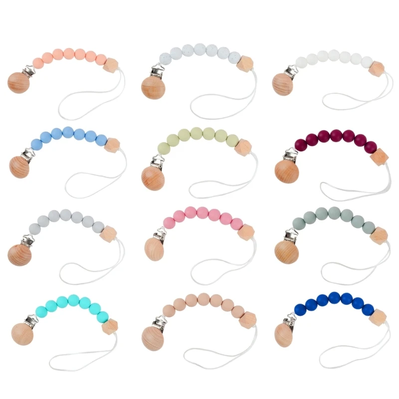 Симпатичная детская игрушка-прорезыватель с деревянными бусинами, силиконовая соска-пустышка, подарок на Рождество
Симпатичная детская игрушка-прорезыватель с деревянными бусинами, силиконовая соска-пустышка, подарок на Рождество