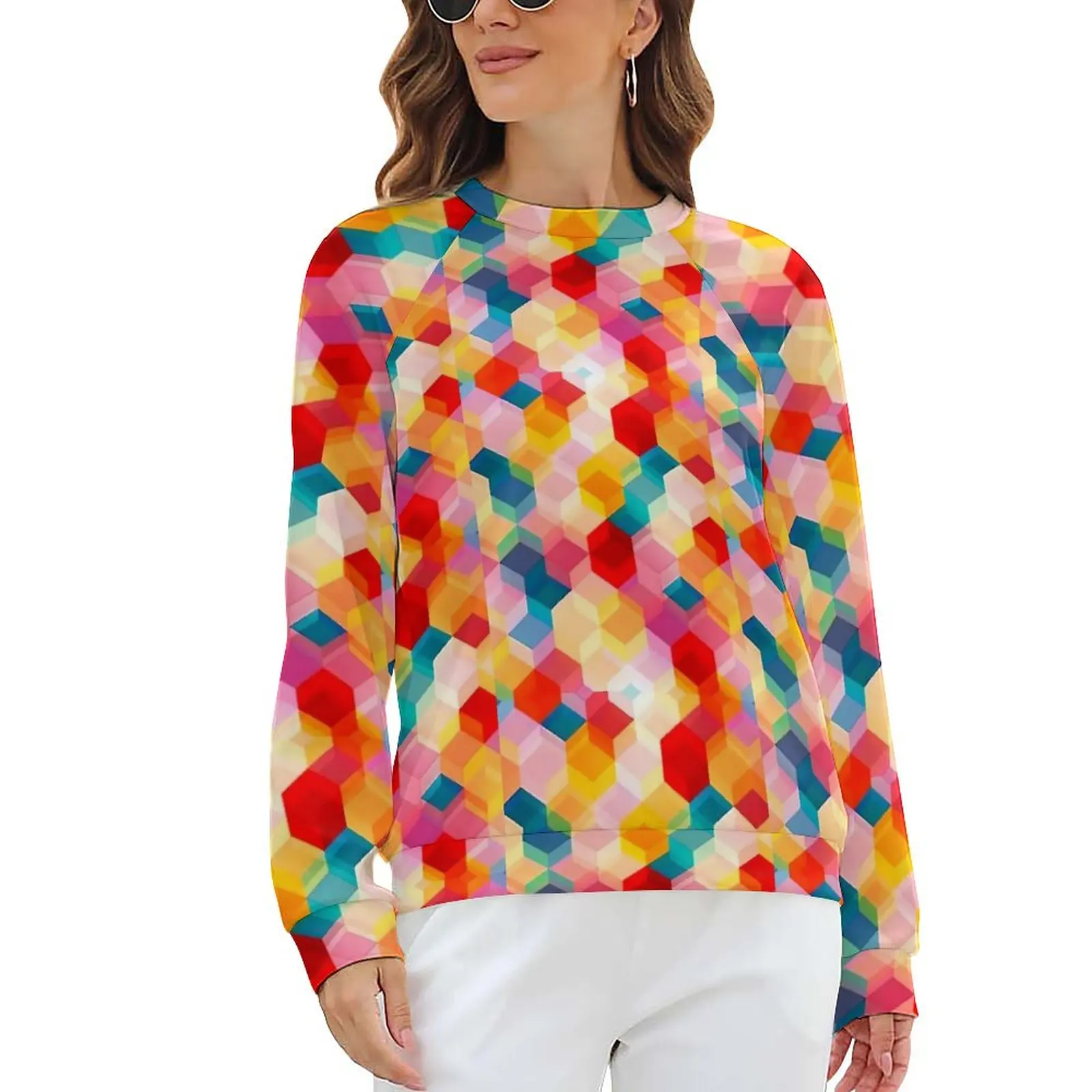 Colorful Hives Casual Hoodies Honeycombs Trendy Graphic Hoodie Autumn Long-Sleeve Street Fashion Oversized Sweatshirts Gift Idea
Colorful Hives Casual Hoodies Honeycombs Trendy Graphic Hoodie Autumn Long-Sleeve Street Fashion Oversized Sweatshirts Gift Idea