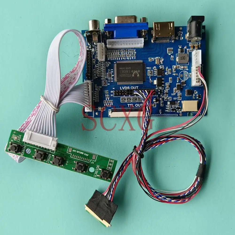 LCD Screen Controller Board Fit LP173WD1-TLP3 LVDS 40 Pin DIY Kit 17.3" Notebook 2AV+VGA+HDMI-Compatible 1600*900
LCD Screen Controller Board Fit LP173WD1-TLP3 LVDS 40 Pin DIY Kit 17.3" Notebook 2AV+VGA+HDMI-Compatible 1600*900