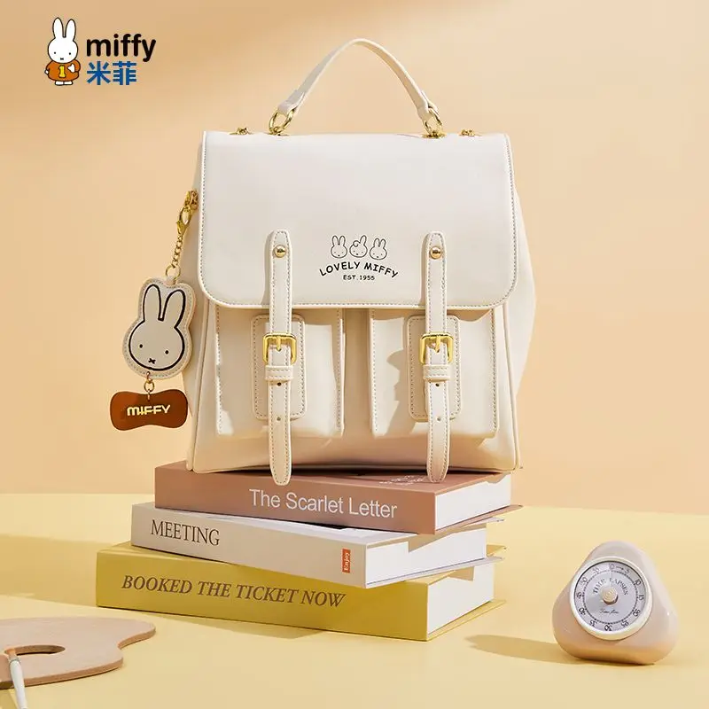 2023 Miffy Backpack Anime Cartoon Sanrio College Backpack Student Shoulder Bag Female Versatile Backpack Girls Handbag Gift
2023 Miffy Backpack Anime Cartoon Sanrio College Backpack Student Shoulder Bag Female Versatile Backpack Girls Handbag Gift