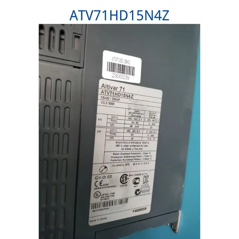 Преобразователь частоты б/у 15 кВт, преобразователь частоты ATV71HD15N4Z, протестированный, без повреждений
Преобразователь частоты б/у 15 кВт, преобразователь частоты ATV71HD15N4Z, протестированный, без повреждений