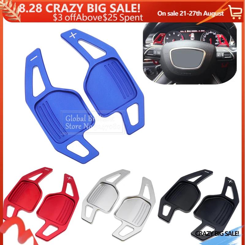 Car Steering Wheel DSG Shift Paddle Extension For Audi TT TTS MK2 8J A5 S5 Coupe A4 B8 A3 8P S3 Q5 A8 R8 Sportback Quattro Sline 
Car Steering Wheel DSG Shift Paddle Extension For Audi TT TTS MK2 8J A5 S5 Coupe A4 B8 A3 8P S3 Q5 A8 R8 Sportback Quattro Sline