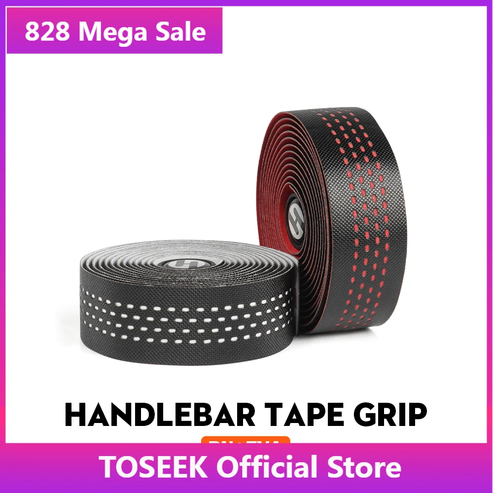 TOSEEK Bike Tape PU+EVA Bicycle Handlebar Tapes Ventilation Woave Leather Bicycle Accessories Road Bike Bar Tape Handlebar
TOSEEK Bike Tape PU+EVA Bicycle Handlebar Tapes Ventilation Woave Leather Bicycle Accessories Road Bike Bar Tape Handlebar