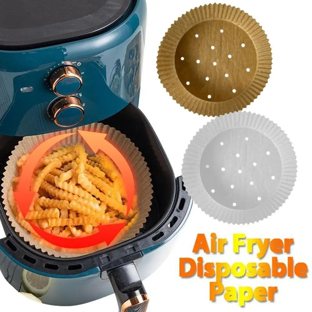 50/100Pcs Airfryer Paper Oil-proof Waterproof Paper With Hole High Temperature Resistance Disposable Paper Liner Baking Gadget
50/100Pcs Airfryer Paper Oil-proof Waterproof Paper With Hole High Temperature Resistance Disposable Paper Liner Baking Gadget