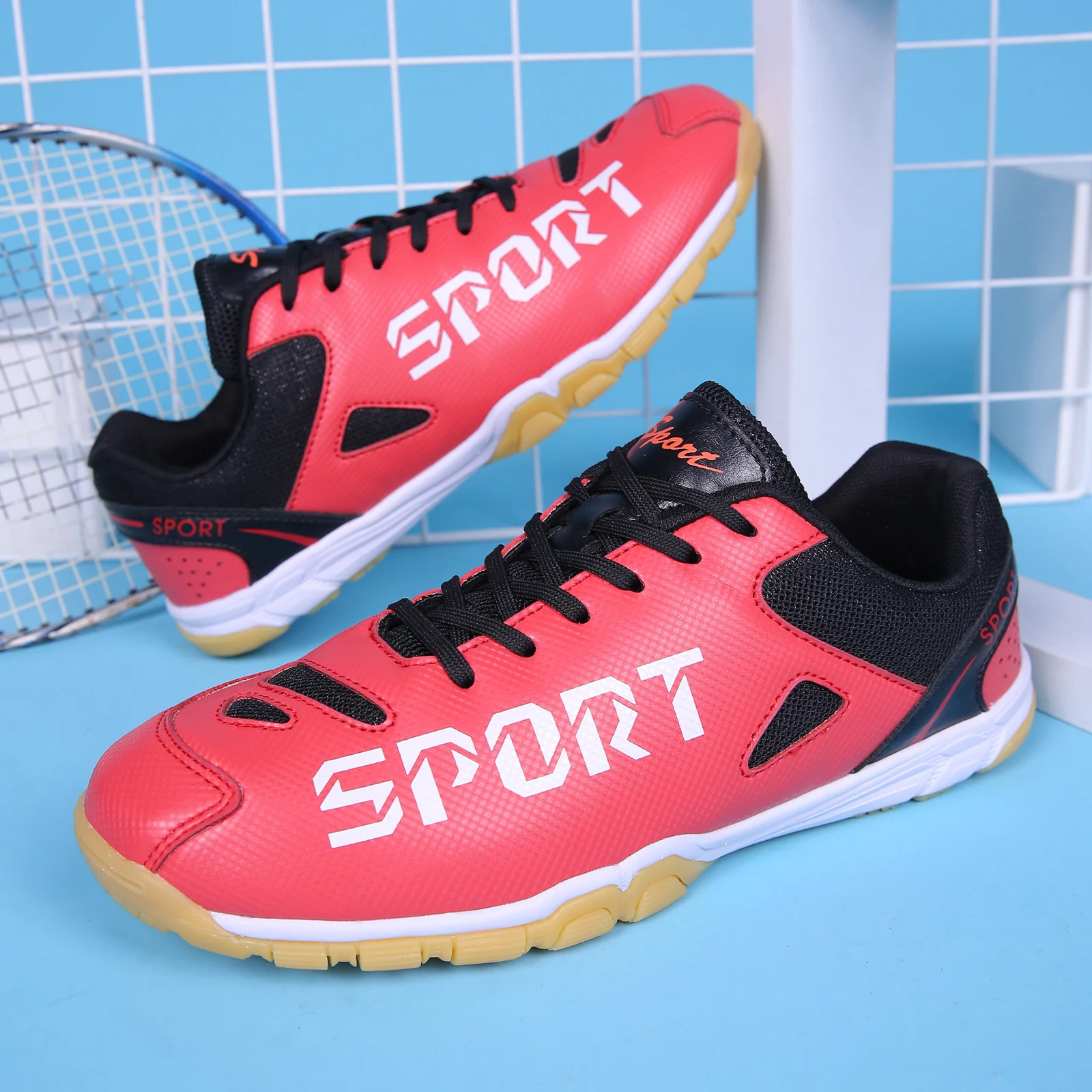 Professional Volleyball Shoes for Men Women Big Size 36-45 Badminton Sneakers Luxury Tennis Shoes Anti Slip Volleyball Sneakers
Professional Volleyball Shoes for Men Women Big Size 36-45 Badminton Sneakers Luxury Tennis Shoes Anti Slip Volleyball Sneakers