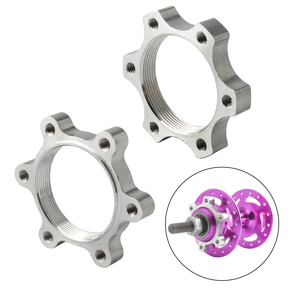 44/48mm Disc Brake Flange Adapter Bicycle 6 Bolt Hole Lock Nut Aluminum Alloy Disc Brake Conversion Seat Cycling Parts
44/48mm Disc Brake Flange Adapter Bicycle 6 Bolt Hole Lock Nut Aluminum Alloy Disc Brake Conversion Seat Cycling Parts