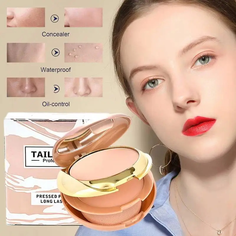 Nature Full Coverage Face Powder Wet and Dry Dual Use Long Lasting Waterproof Face Foundation Makeup
Nature Full Coverage Face Powder Wet and Dry Dual Use Long Lasting Waterproof Face Foundation Makeup