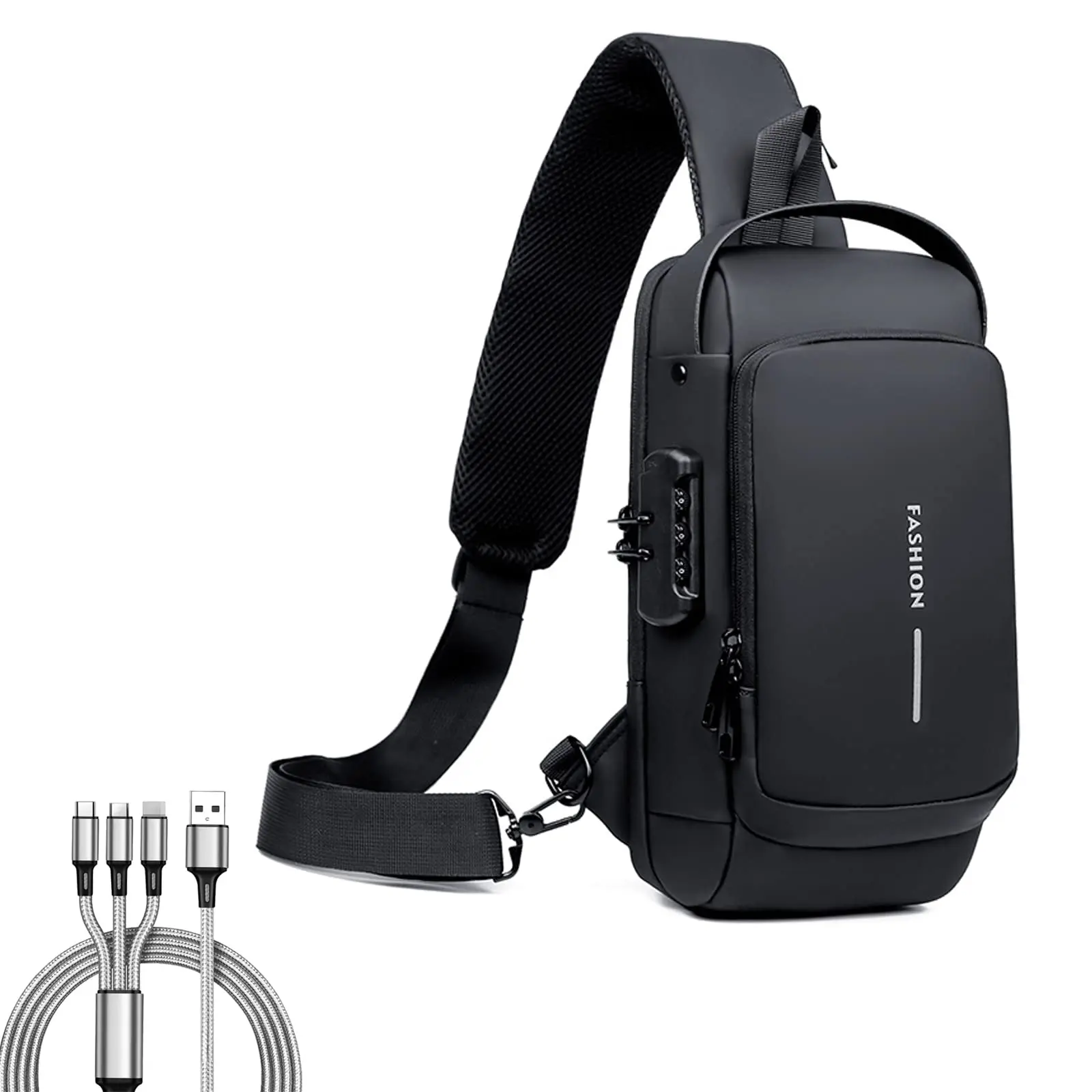 For Charging Fashion Capacity Waterproof Men Women Bag Backpack Shoulder Anti-theft Black Large Backpack Sports Crossbody
For Charging Fashion Capacity Waterproof Men Women Bag Backpack Shoulder Anti-theft Black Large Backpack Sports Crossbody