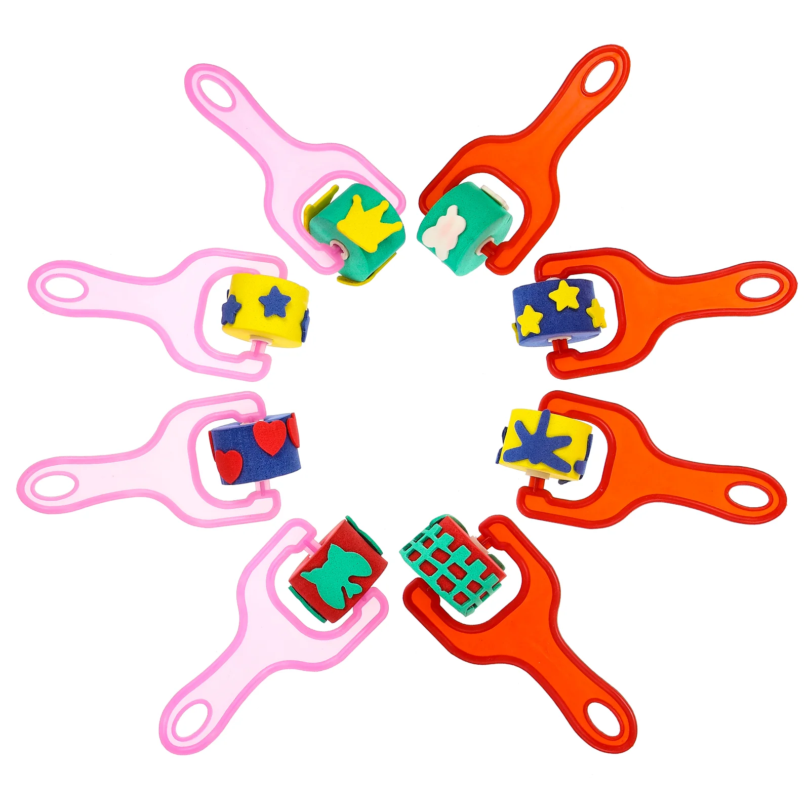 Painting Roller Multipurpose Stamper Drawing Tools Kids Supply Hand Print Ornament Kits
Painting Roller Multipurpose Stamper Drawing Tools Kids Supply Hand Print Ornament Kits