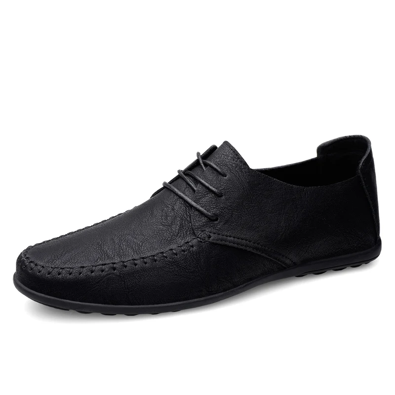Leather Men Shoes Fashion Formal Men Shoes Moccasins Italian Breathable Male Driving Shoes Black Plus Size 38-47
Leather Men Shoes Fashion Formal Men Shoes Moccasins Italian Breathable Male Driving Shoes Black Plus Size 38-47